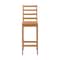 Alaterre Furniture Brandon Acacia Wood Outdoor Bar Height Bistro Set, Set of 3 ANBD01ANO - alternate 4